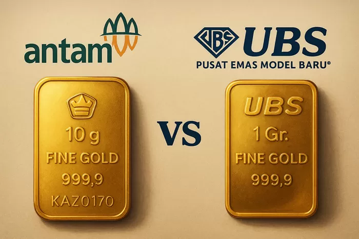 Harga Emas Antam Vs Ubs